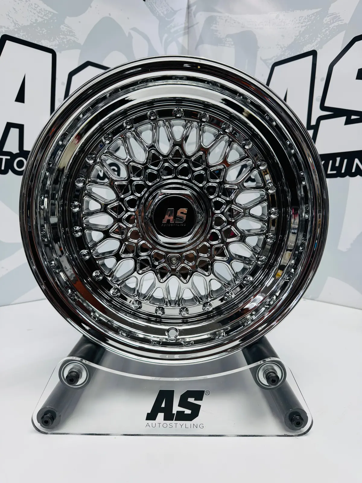 15 As-Mesh Chrome 9/100 1