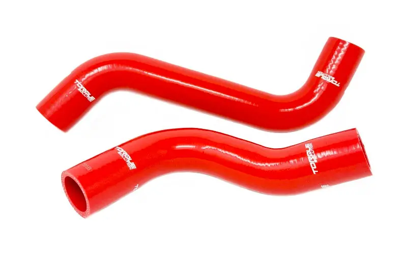 Torque Solution 2022+ Subaru Wrx Silicone Radiator Hose Kit - Red 1