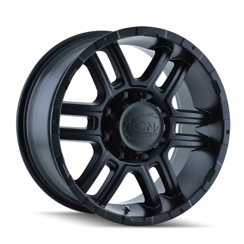 Ion Type 179 18X9 / 6X139.7 Bp / 12Mm Offset / 106Mm Hub Matte Black Wheel 1