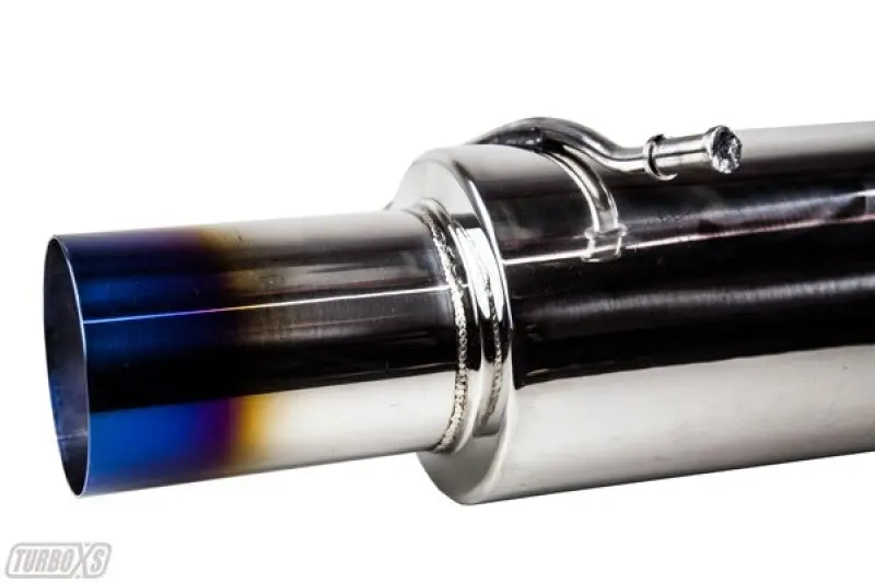 Turbo Xs 02-07 Wrx-Sti Rear Muffler Assembly W/ Titanium Tip 2