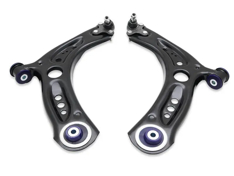 Superpro 2015 Volkswagen Golf R Base Front Control Arm Lower Assembly Kit (Add. Positive Caster) 1
