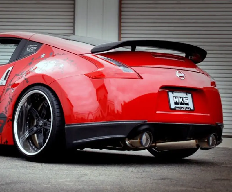 Hks 09+ 370Z Dual Hi-Power Titanium Tip Catback Exhaust (Requires Removal Of Emissions Canister Shie 1