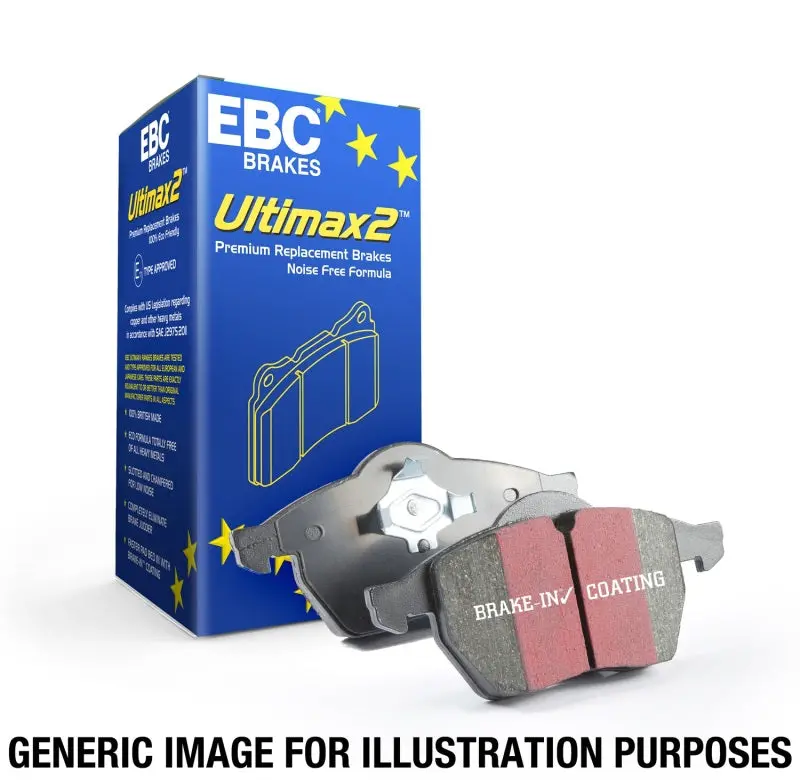 Ebc 2015+ Am General Hmmwv M1152 6.5L Td Bluestuff Front Brake Pads 2
