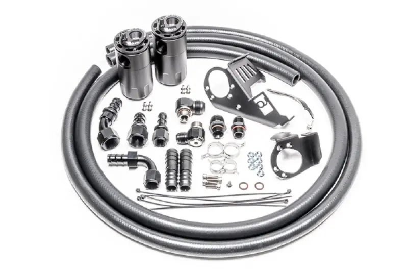 Radium Engineering Dual Catch Can Kit Subaru Vb Fluid Lock 1