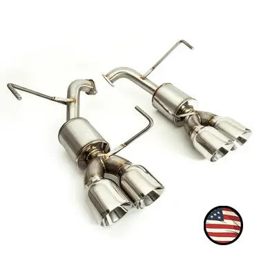 Axleback Exhaust - 2011-2014 Wrx/Sti Sedan - 5" Muffler - 4" Double Wall 1