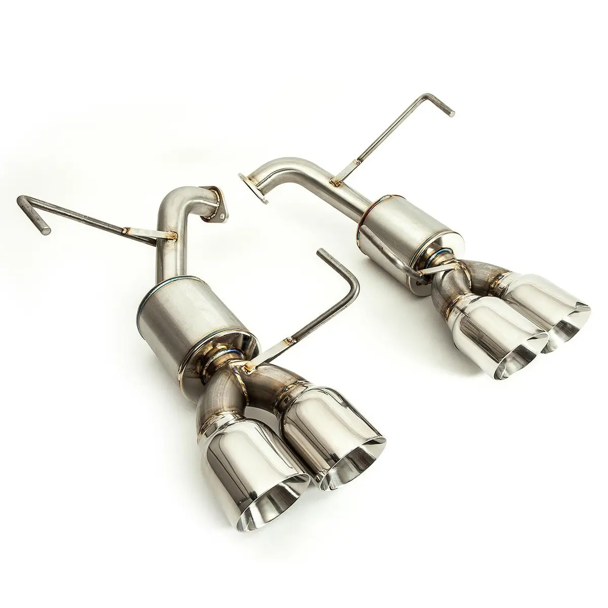 Axleback Exhaust - 2022+ Subaru Wrx - 5" Muffler - 4" Double Wall Tips 1