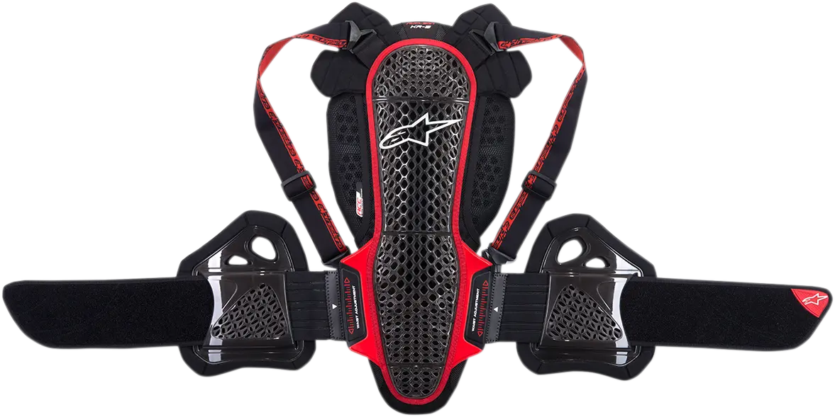 Alpinestars Nucleon Kr-3 Back Protector - Black/Red - Xl 6504718-13-Xl 1