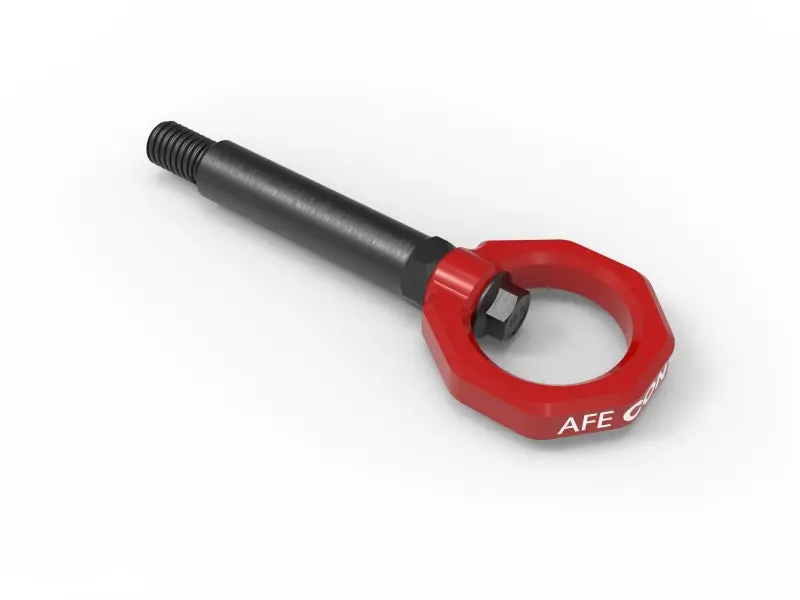 Afe Control Rear Tow Hook Red Bmw F-Chassis 2/3/4/M 1