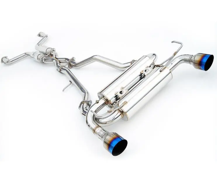 Invidia 09+ 370Z Gemini Rolled Stainless Steel Tip Cat-Back Exhaust 1