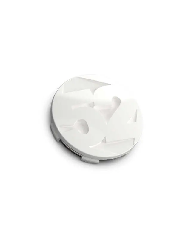 Fifteen52 65Mm Snap In Center Cap Single For Rally Sport/Mx/Sv Wheels - Rally White (Gloss White) 1