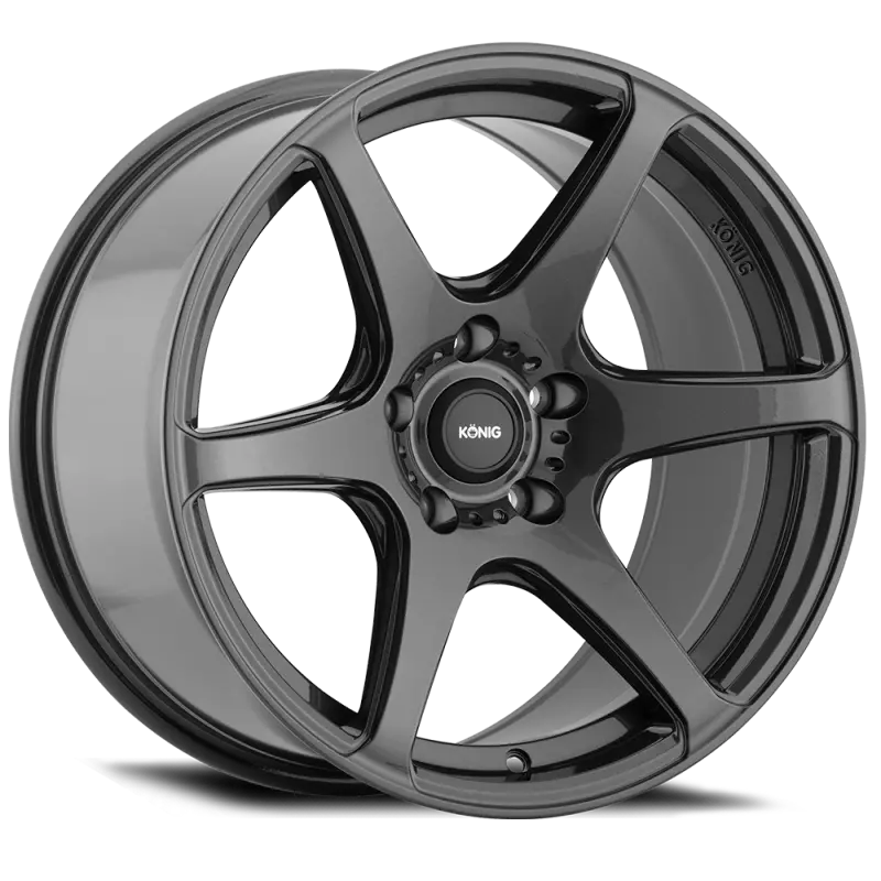Konig Tandem 16X7.5 5X100 Et45 Gloss Graphite 1