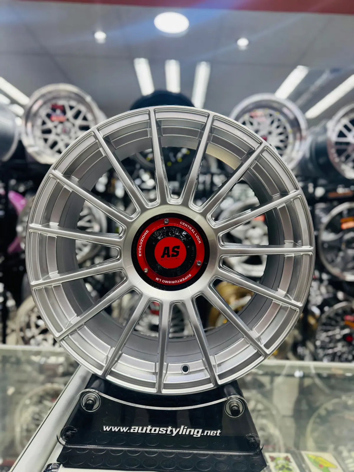 19” As-Superturismo  5/112 & 5/100 Multi Pcd  Silver 1