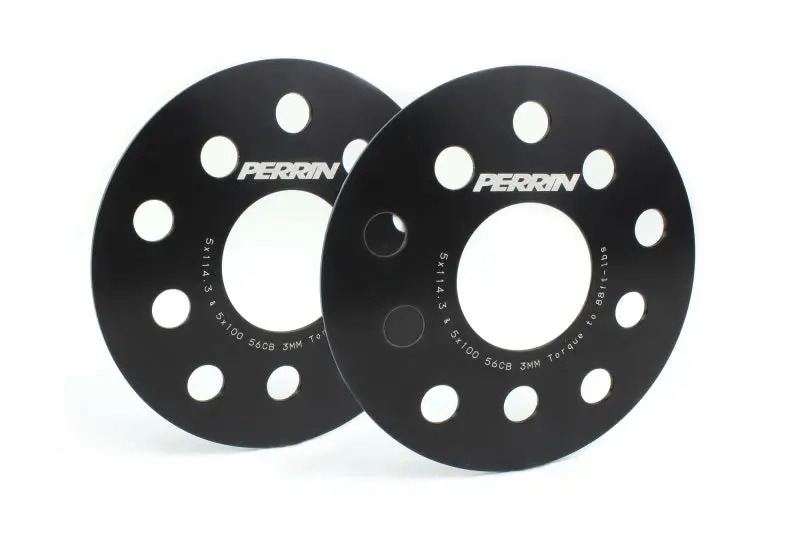Perrin Subaru/Toyota/Scion 3Mm Wheel Spacers (Slip-On Style/No Studs) 5X114.3/5X100 56Mm Cb - Pair 1