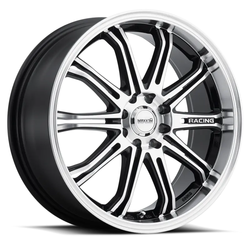 Maxxim Ferris 17X7 10X110/115 Et40 Black Machine Face 1