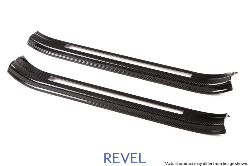 Revel Gt Dry Carbon Door Sill Covers (Left & Right) 15-18 Subaru Wrx/Sti - 2 Pieces 1