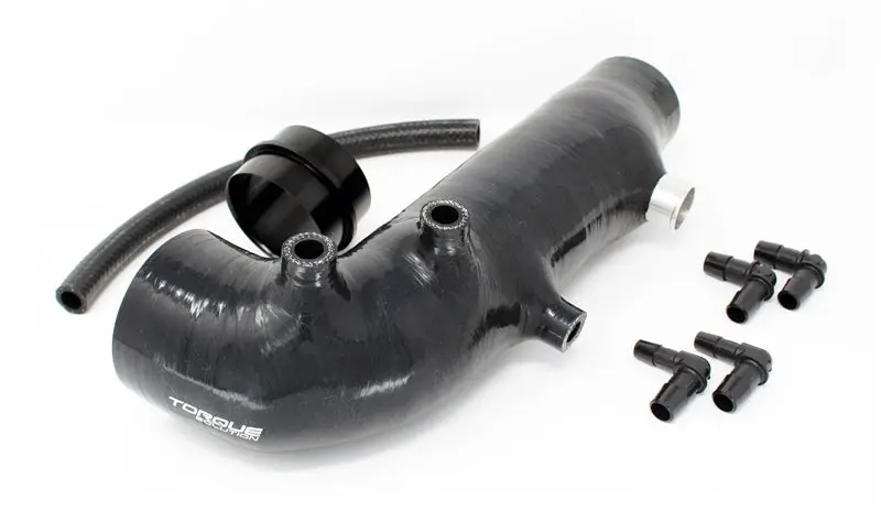 Torque Solution Black Turbo Inlet Hose For Subaru Wrx (2002–2007), Sti (2004–2018), Legacy Gt (2005–2009), And Forester Xt (2004–2013) 1