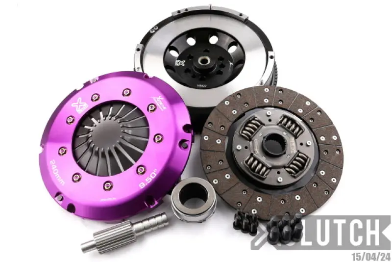 Xclutch 2011 Bmw 1 Series M Base 3.0L Stage 1 Sprung Organic Clutch Kit (6 Bolt/Pb In Flywheel) 1