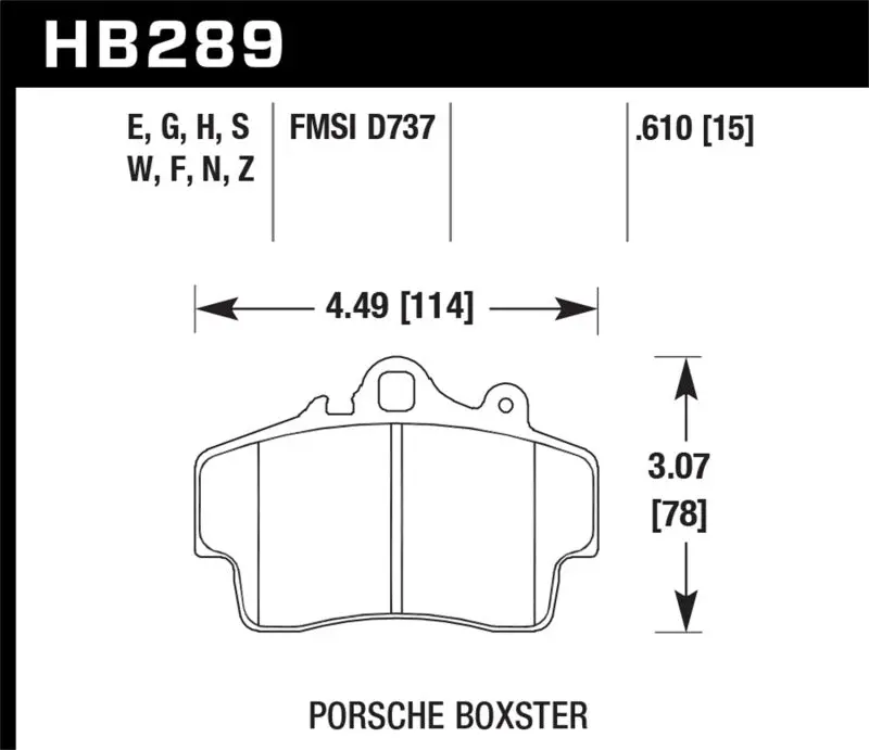 Hawk Performance Ceramic Street Brake Pads 1