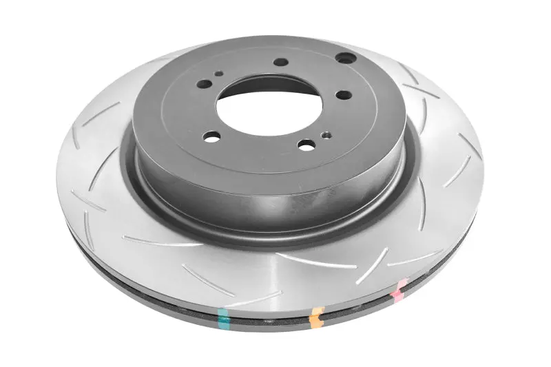 Dba 08-15 Mitsubishi Evolution X Rear Slotted 4000 Series Rotor 1
