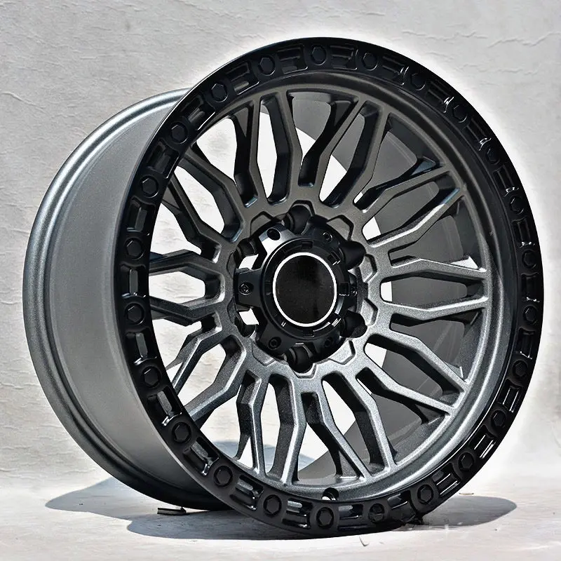 17” As-F87h975d Gm 4X4 Rims 6/139 Pcd Gunmetal 1