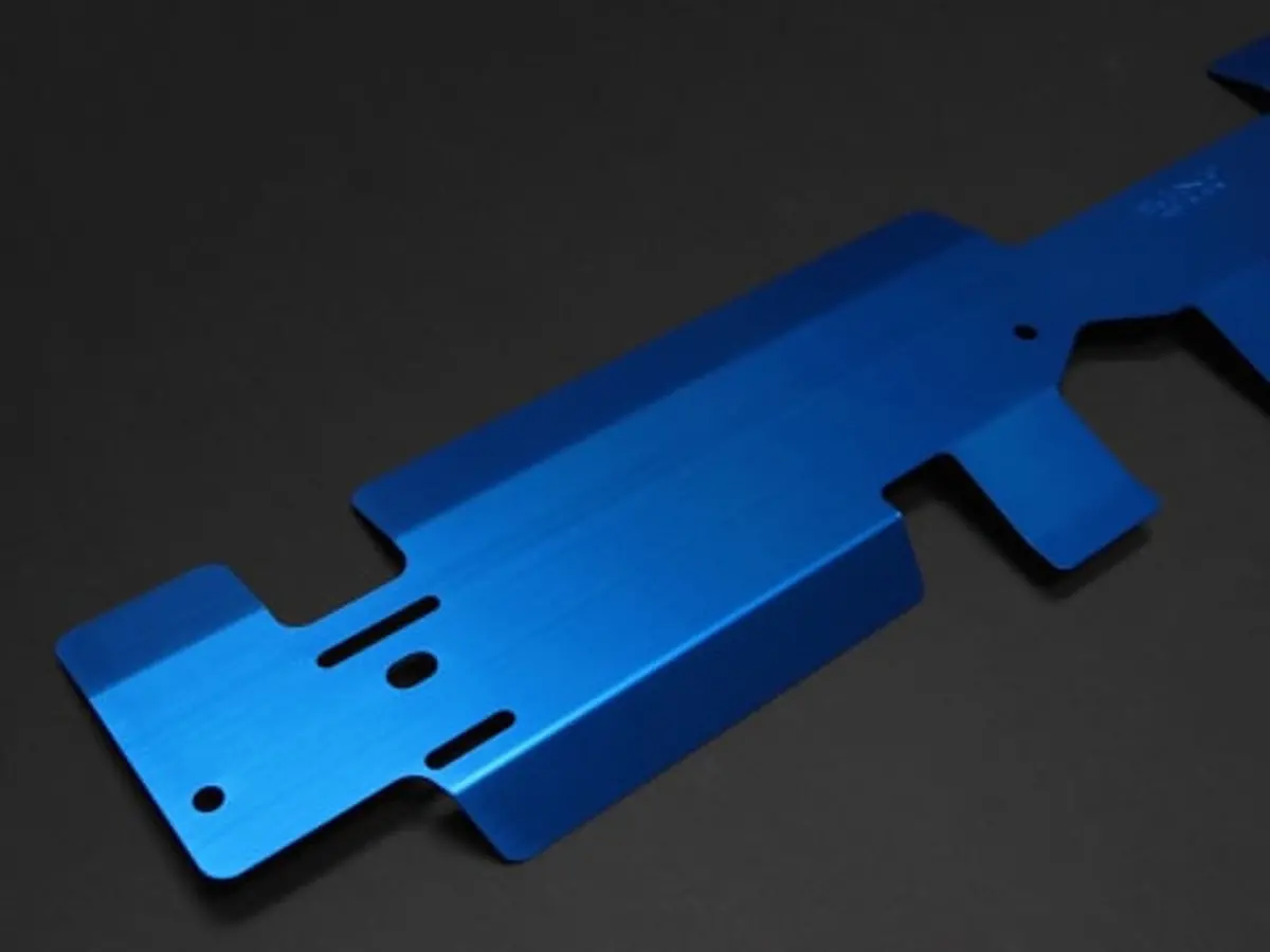 Cusco Radiator Cooling Plate Gda Gdb Impreza Blue 1