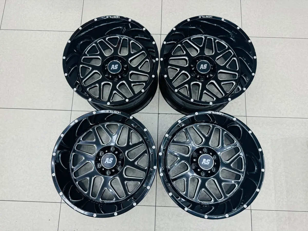 20” M7460 20X12j Gloss Black 1