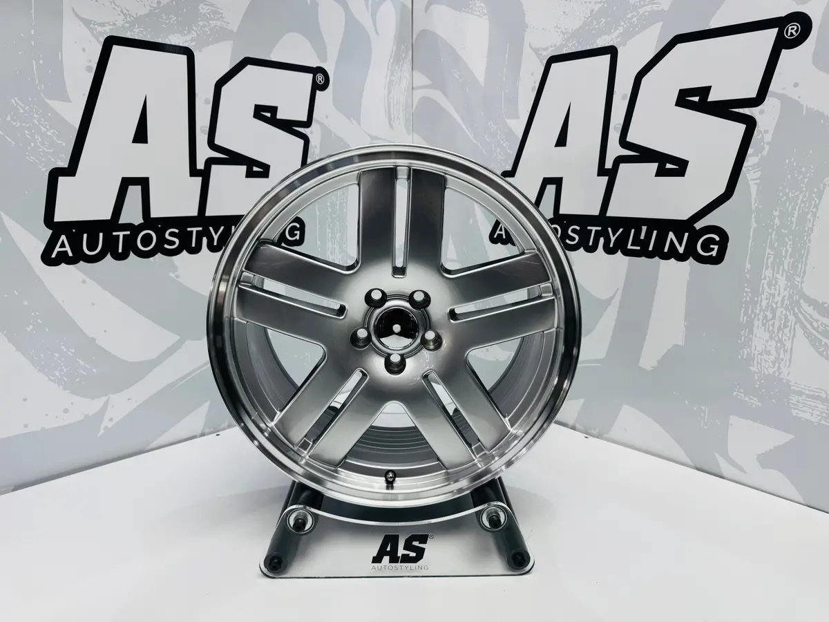 17” As- Longbeach Dished 5/100 Silver Rims 1