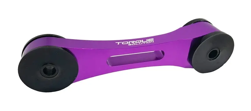 Torque Solution Billet Aluminum Pitch Stop Tranny Mount: Subaru - Purple 1