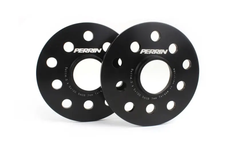 Perrin Subaru/Toyota/Scion 7Mm Wheel Spacers (Slip-On Style With Studs) 5X114.3/5X100 56Mm Cb - Pair 2