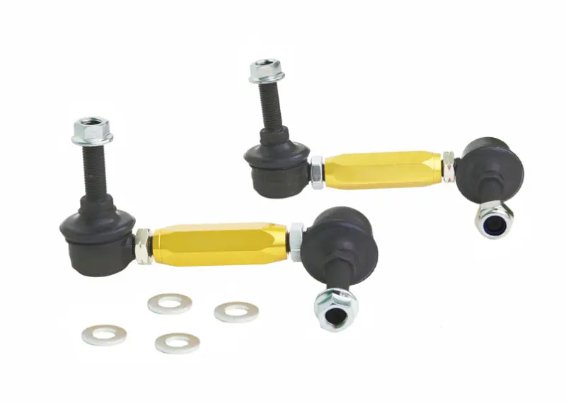 Whiteline Universal Swaybar Link Kit-Heavy Duty Adj Steel Ball W/ 10Mm Ball Stud 1