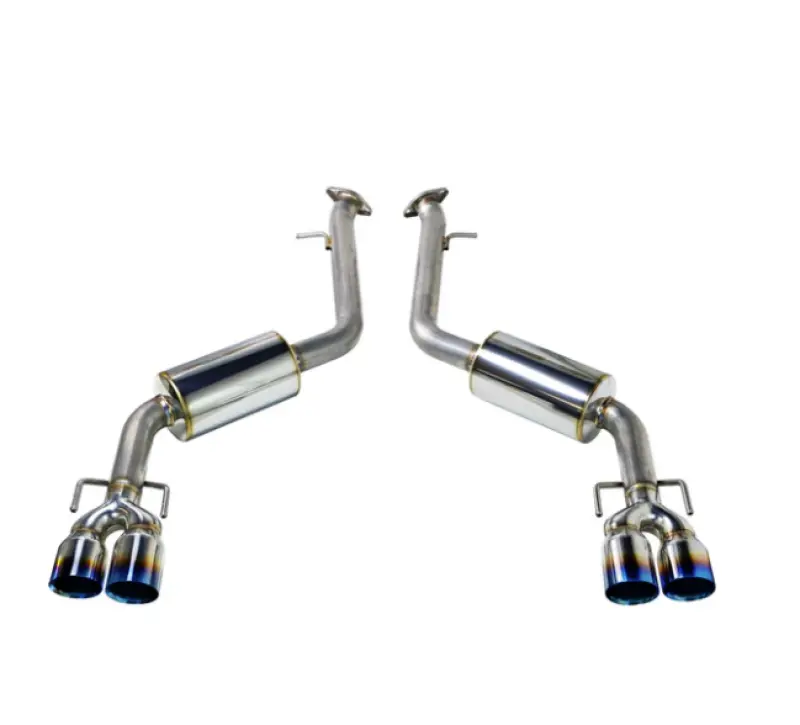 Remark 17-20 Lexus Is200/300/350 Axleback Exhaust - Ss Double Wall Burnt Tip (Muffler Version) 1