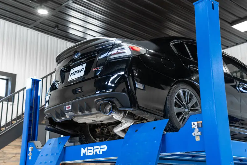 Mbrp 15-21 Subaru Wrx 2.0L/Sti 2.5L/ 11-14 Sed. 3In Cat-Back Single Rear Exit W/ Burnt End Tips-T304 2
