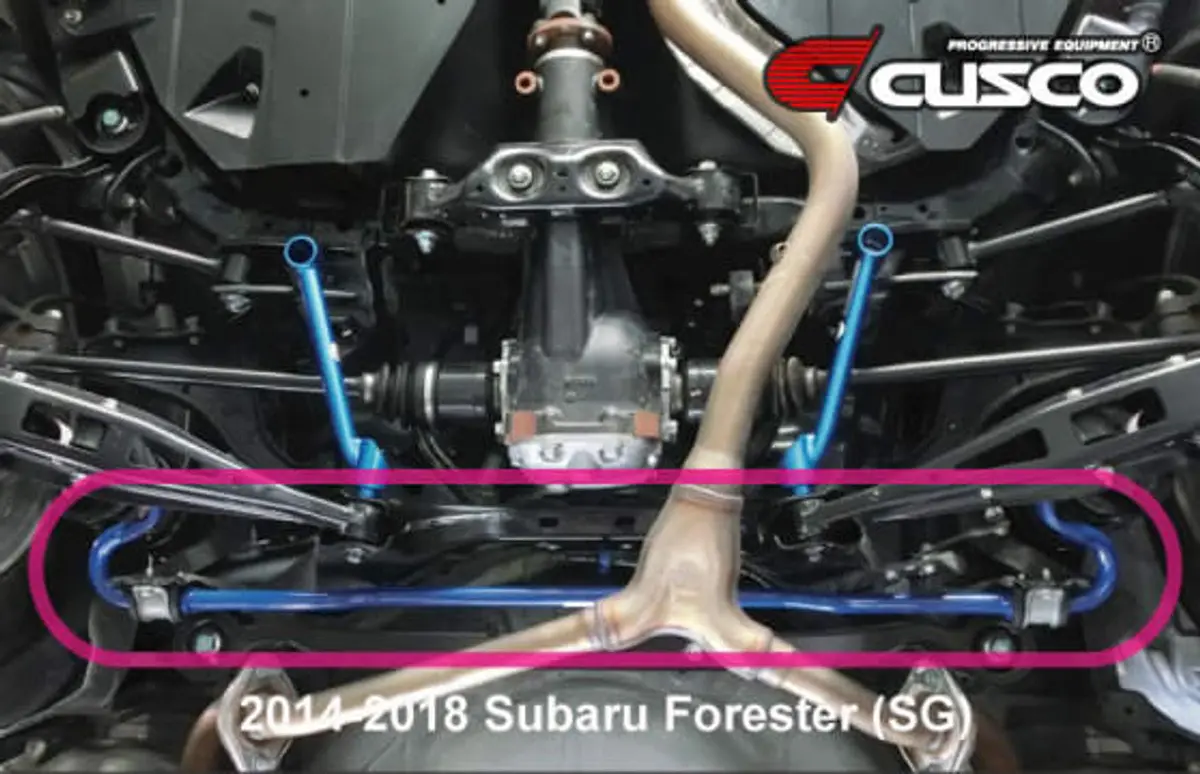 Cusco Sway Bar Rear 20Mm Grb Gvb Gh8 08+ Wrx/Sti Br9 Bm9 1
