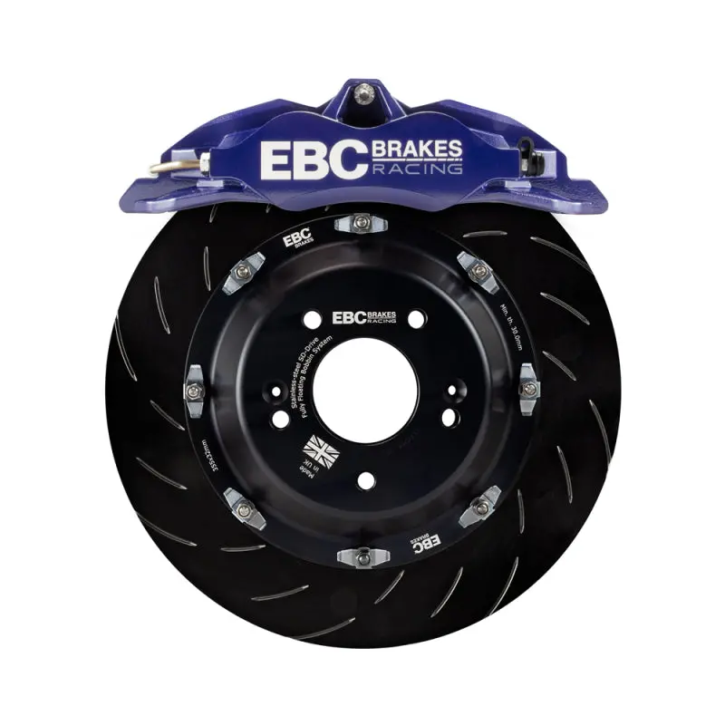 Ebc Racing 11-18 Ford Focus St (Mk3) Blue Apollo-4 Calipers 355Mm Rotors Front Big Brake Kit 1