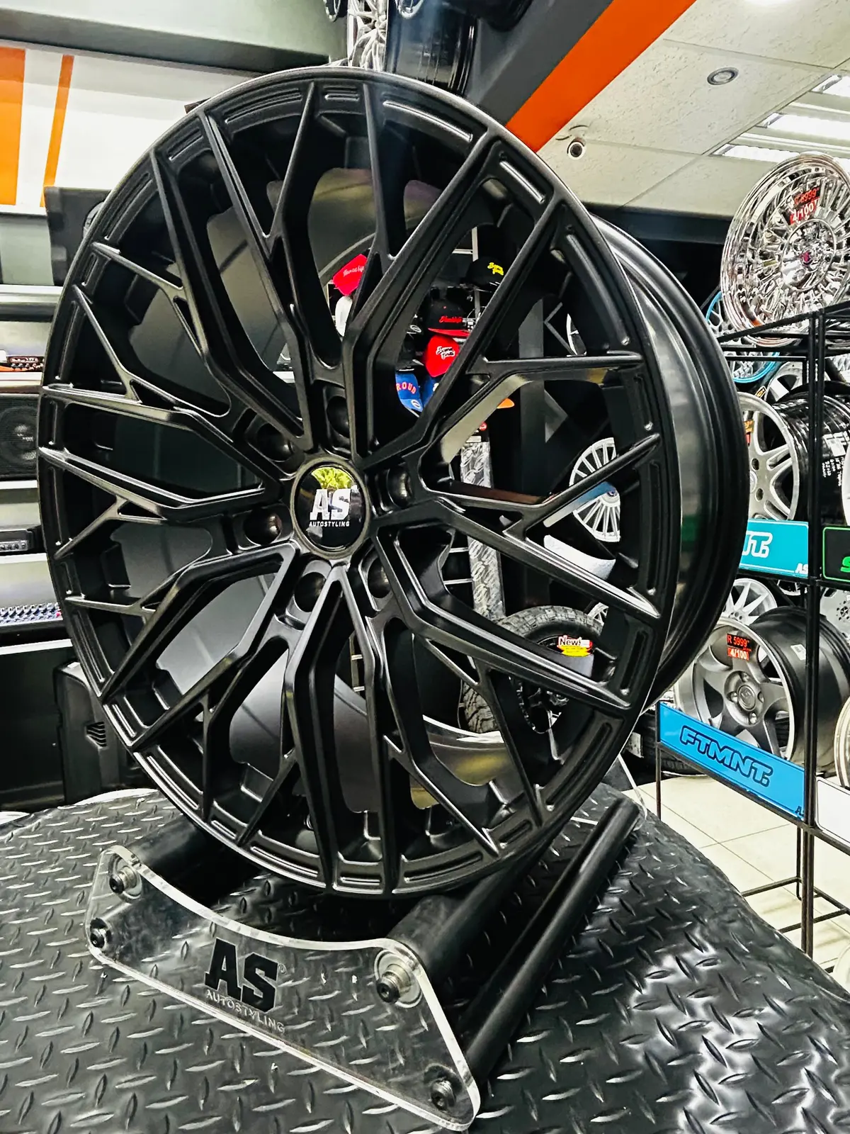 20” As 520 Satin Black Bakkie Rims 6/139 Pcd 2