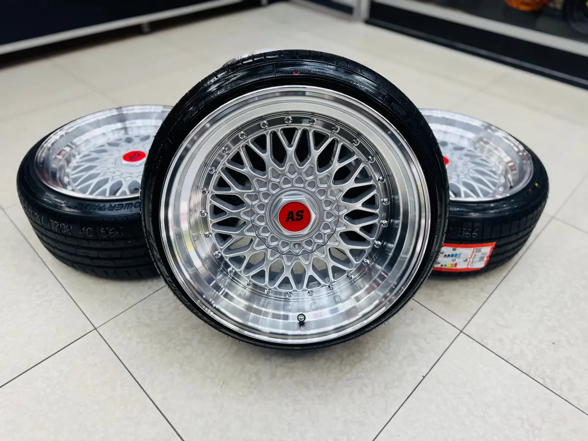 17 As Mesh 10J  Rim & Tyre Combo Perfect For Bmw E30 1