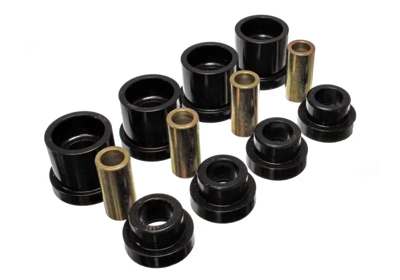 Energy Suspension 95-98 Nissan 240Sx (S14) Black Rear Subframe Insert Set (Must Reuse All Metal Part 2