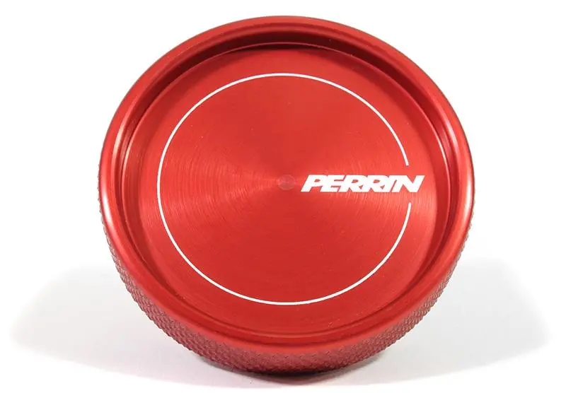 Perrin 02-25 Subaru Impreza/Wrx/Sti & 13-25 Crosstrek/Brz/Fr-S/Gr86/Gr86 Oil Fill Cap - Red 1