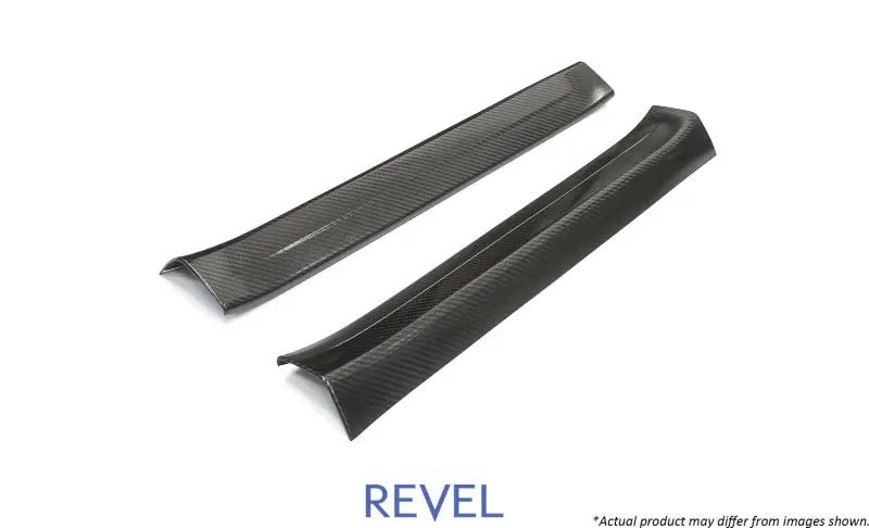 Revel Gt Dry Carbon Door Sill Covers (Left & Right) 14-17 Mazda Mazda3 - 2 Pieces 1