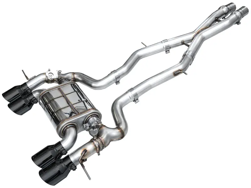 Awe Tuning 23-24 Bmw G87 M2 Switchpath Edition Exhaust - Diamond Black Tips 1