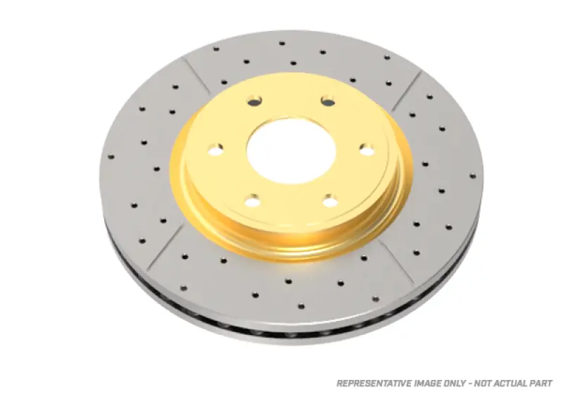Dba 08-10 Sti/2017 Brz W/Perf. Pkg. Rear Dual-Drilled Street Series Rotor 1