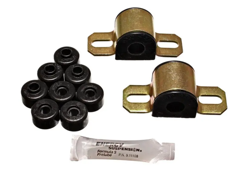 Energy Suspension 95-98 Nissan 240Sx (S14) Black 16Mm Rear Sway Bar Frame Bushings (Sway Bar End Lin 1