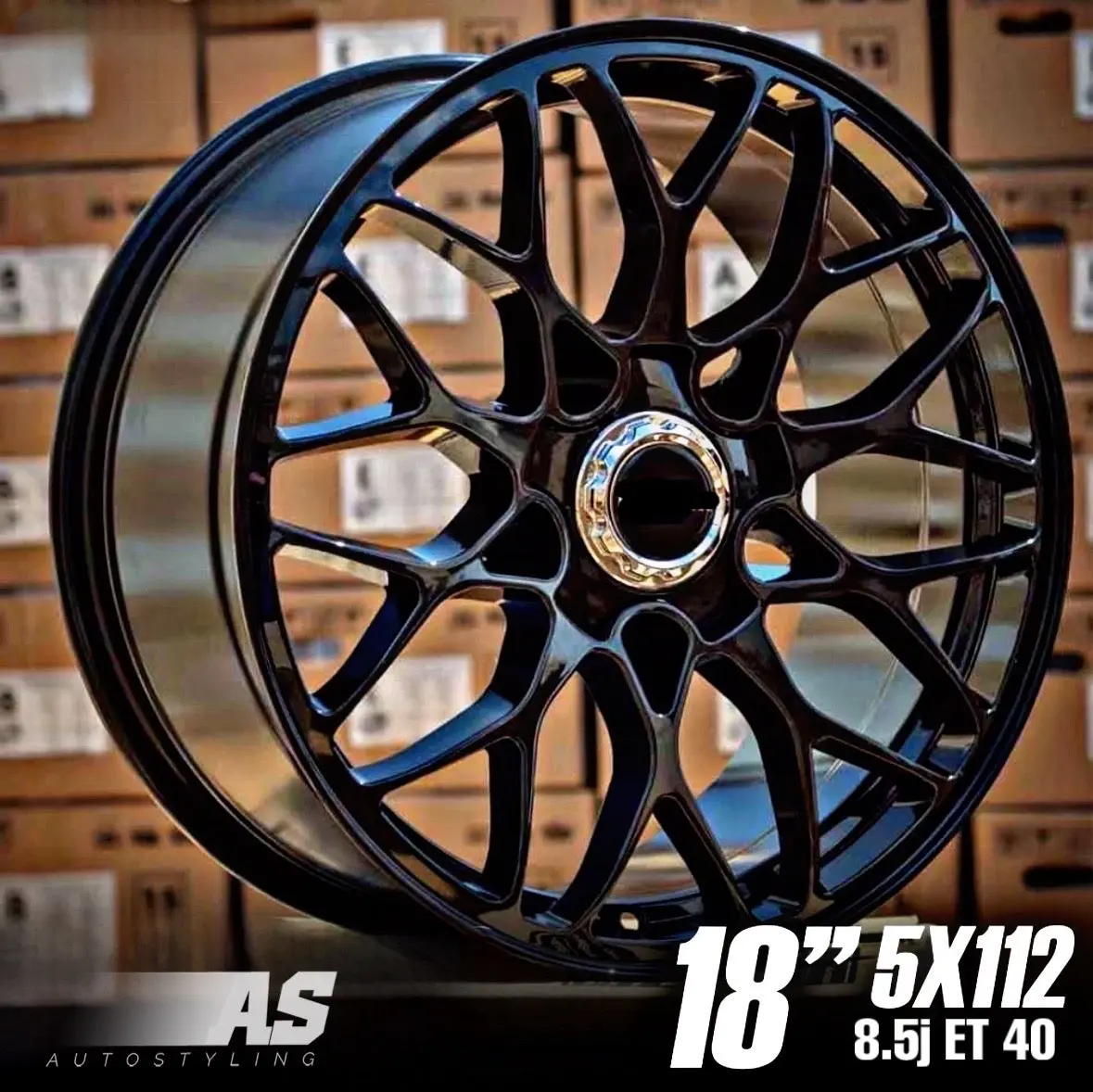 18” As - Sgn 8705 5/112 Narrow Wide Wheels 3