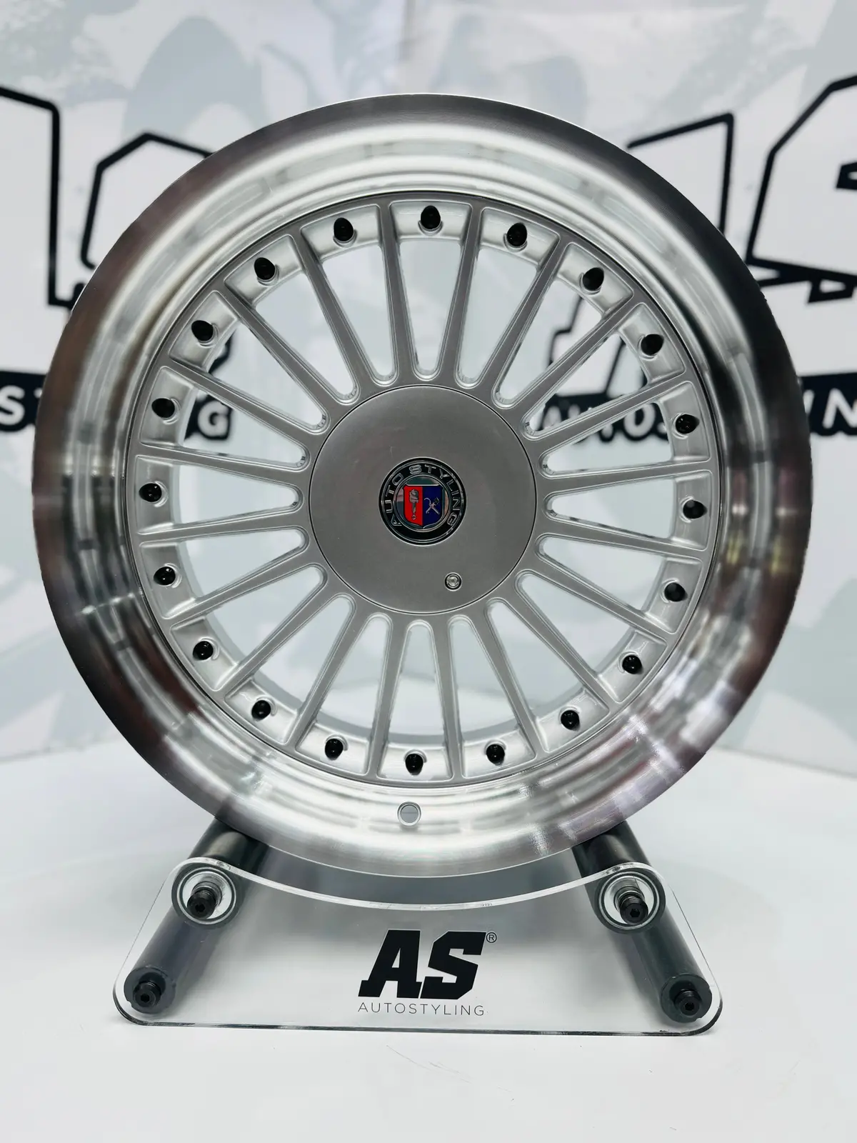 17'' As-Alpina Silver 5/100 & 5/114 Multi Pcd 1