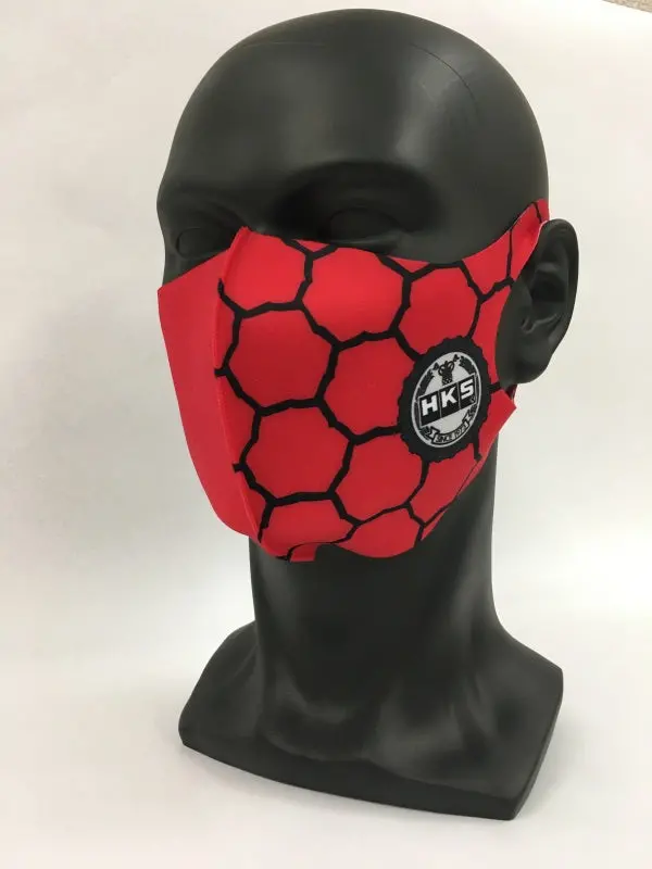 Hks Graphic Mask Spf Red - Medium 1