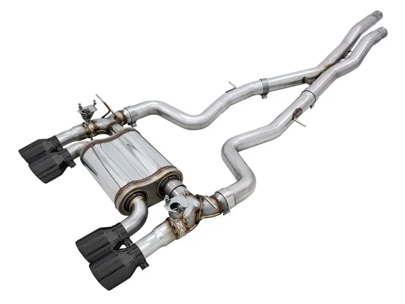 Awe Tuning Bmw F8x M3/M4 Switchpath Catback Exhaust - Diamond Black Tips 1