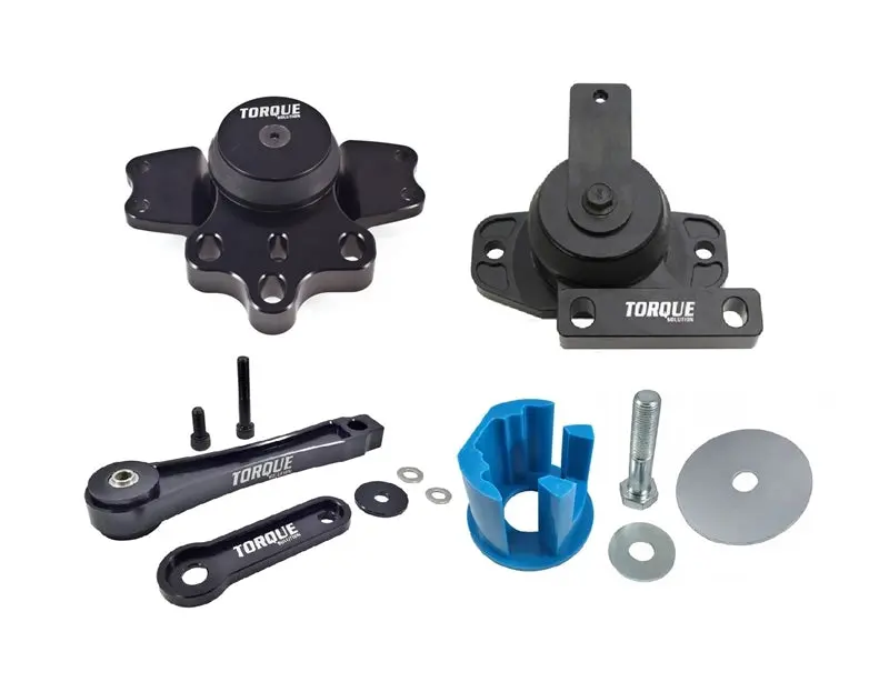 Torque Solution Engine Transmission & Pendulum Mount Kit W/ Race Insert Volkswagen 2009-2014 2.0 Tsi 1