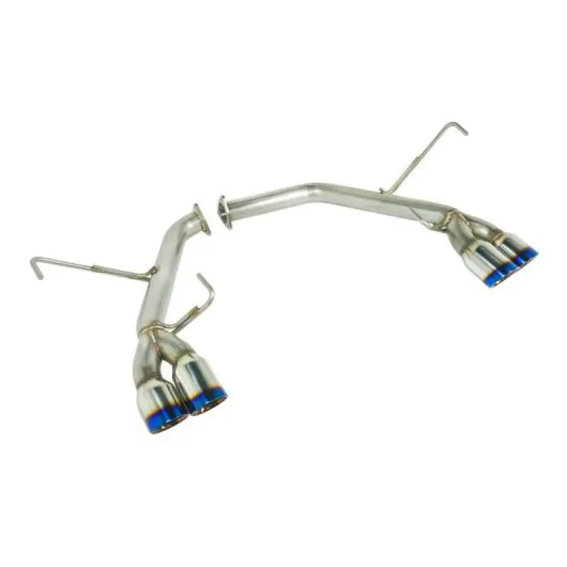 Remark 15-18 Subaru Spt Wrx/Sti Axle Back Exhaust W/ Burnt Stainless Steel Double Wall Tip 1