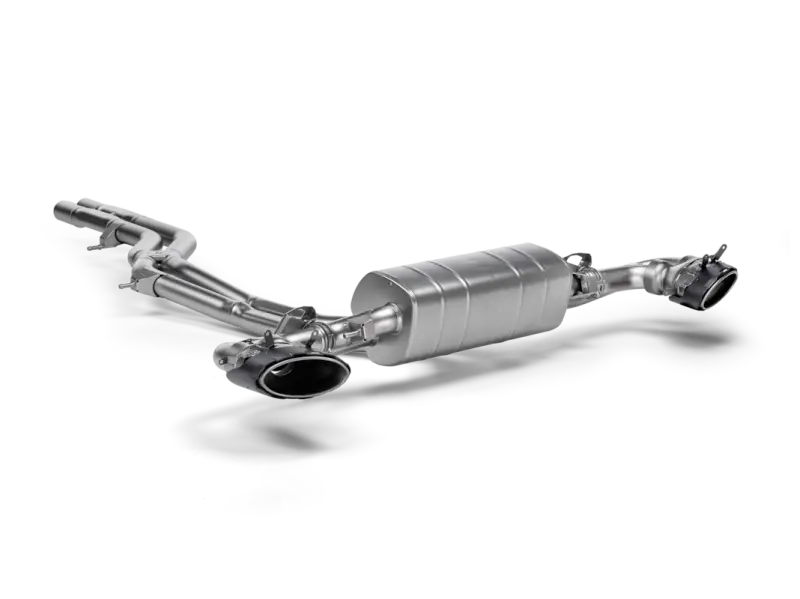 Akrapovic 2025 Audi Rsq8 Evolution Race Line Exhaust System Titanium (Link Pipe Co-Au/T/5 Required) 1