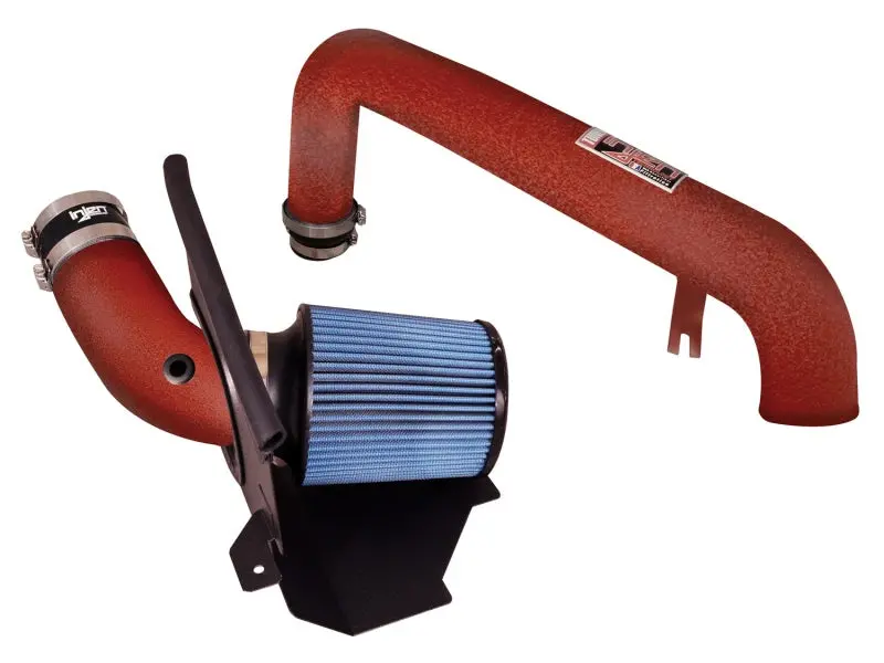 Injen 15-18 Ford Focus St 2.0L (T) 4Cyl Wrinkle Red Short Ram Intake W/ Mr Tech & Heat Shield 2